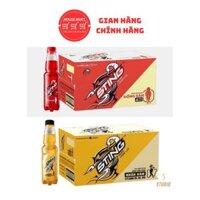 Thùng 24 Chai Nước Tăng Lực Sting Dâu / Sting Vàng 330ML