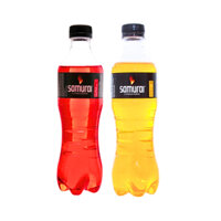 (Thùng 24 chai) Nước tăng lực Samurai hương dâu/hương nhân sâm chai 390ml