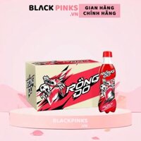 Thùng 24 chai nước tăng lực Rồng Đỏ hương dâu 330ml