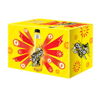 Thùng 24 chai nước tăng lực Sting vàng 320ml