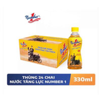 Thùng 24 chai nước tăng lực Number one 330ml/chai