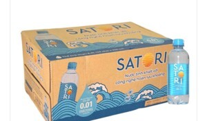 Thùng 24 chai nước tinh khiết Satori 350ml