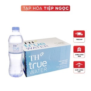 Thùng 24 chai nước tinh khiết TH True Water 500ml
