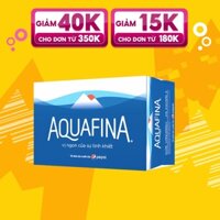 Thùng 24 Chai Nước tinh khiết Aquafina (355ml/Chai)