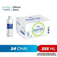 Thùng 24 Chai Nước tinh khiết Aquafina (355ml/chai)