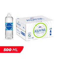 Thùng 24 Chai Nước tinh khiết Aquafina/ Nước Suối (500ml/chai)