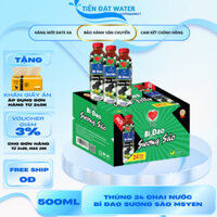 Thùng 24 Chai Nước Trà Bí Đao Thạch Sương Sáo MSYEN  - Nước Giải Khát, Giải Nhiệt Chai Nhựa 500ml