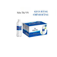 Thùng 24 Chai Nước uống tinh khiết Aquafina x 500ml