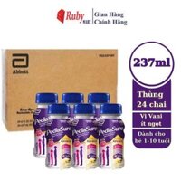 Thùng 24 chai PediaSure pha sẵn hương Vani 237ml
