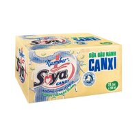 Thùng 24 chai Sữa đậu nành Number1 Soya Canxi 268m