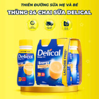 Thùng 24 chai Sữa Delical nắp vàng dành cho người suy nhược, sau phẫu thuật , ung thư