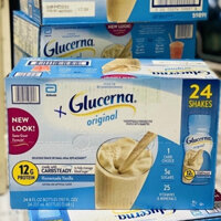 Thùng 24 chai sữa Glucerna nước hương vani dành cho người tiểu đường của Mỹ chai 237ml