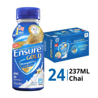 Thùng 24 chai sữa nước Ensure Gold Armour 237ml