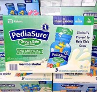 Thùng 24 chai Sữa nước Pediasure chất xơ vani 237ml của Mỹ