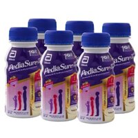 THÙNG 24 CHAI SỮA NƯỚC PEDIASURE TÍM HƯƠNG VANI 237ML