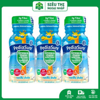 Thùng 24 chai Sữa Pediasure Fiber nước Vani DHA  hộp 237ml Mỹ