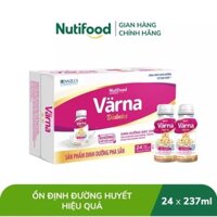 Thùng 24 chai sữa Varna diabetes Nutifood 237ml - chuyên biệt cho bệnh nhân Đái tháo đường