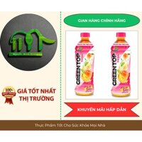 Thùng 24 Chai - Trà Đào Greentop Tiến Thành 450ml
