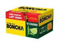 Thùng 24 Chai Trà Mật Ong Boncha Vị Chanh -  Chai 450ml