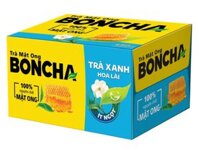 Thùng 24 Chai Trà Mật Ong Boncha Hương Hoa Lài - Chai 450ml