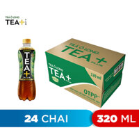 Thùng 24 Chai Trà Ô Long Tea+ Plus (320ml/Chai)