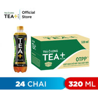 Thùng 24 Chai Trà Ô long Tea+ (320 ml/chai)