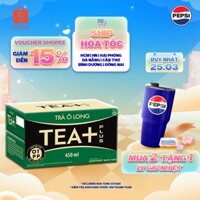 Thùng 24 Chai Trà Ô long Tea+ (450ml /chai)