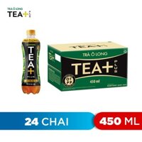 Thùng 24 Chai Trà Ô Long Tea Plus 450mlChai