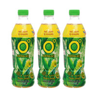 Thùng 24 chai trà xanh không độ 455ml