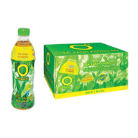 Thùng 24 chai trà xanh Không Độ vị chanh 455ml