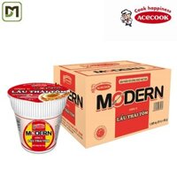 THÙNG 24 CỐC MÌ MODERN LẨU THÁI TÔM