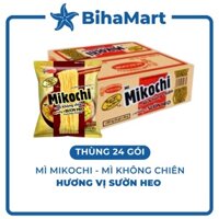 [THÙNG 24 GÓI] - ACECOOK - Mì không chiên Mikochi hương vị sườn heo - 80g/gói