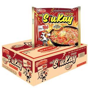 Thùng 24 gói mì bò SiuKay 127g