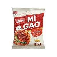 THÙNG 24 GÓI Mì Cung Đình Kool Mì Gạo Bò Hầm Kiểu Đài Loan 77g