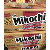 Thùng 24 gói mì Mikochi vị sườn heo