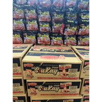 THÙNG 24 GÓI MÌ SIUKAY HƯƠNG VỊ HẢI SẢN/ BÒ CAY/ GÀ CAY PHÔ MAI