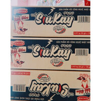Thùng 24 gói mì SiuKay vị Hải sản/Bò Cay/Gà Cay Phô Mai 128g - Mì cay 7 cấp độ SiuKay - Thách thức mọi vị giác