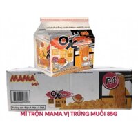 THÙNG 24 GÓI - MÌ TRỘN MAMA VỊ TRỨNG MUỐI 85G