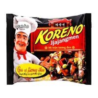THÙNG 24 GÓI MÌ TRỘN TƯƠNG ĐEN KORENO JJAJANGMEN PALDO Gói 115g - Bao Ngon