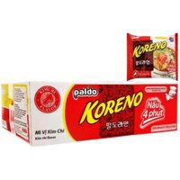 Thùng 24 gói mì vị kimchi Koreno gói 100g (1 thùng)