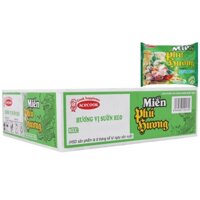 Thùng 24 gói miến Phú Hương sườn heo 55g