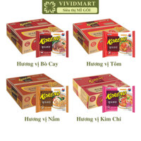 [THÙNG 24 GÓI]- PALDO - Mì Koreno 4 vị: Bò cay, Tôm, Kim chi, Nấm, Mì Koreno Hàn Quốc, Mì gói Hàn Quốc Koreno (100g/gói)