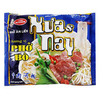 Thùng 24 gói phở bò Xưa và Nay 70g