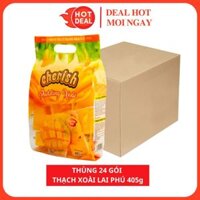 Thùng 24 Gói Thạch Xoài Cherish Pudding Lai Phú 405G - Thạch Rau Câu Trái Cây Được Hàn Quốc Ưu Thích Nhất