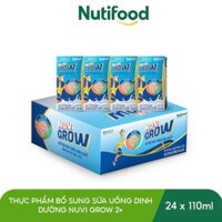 Thùng 24 Hộp 110mL Nuvi Grow 1+ / 2+ Sữa Bột Pha Sẵn cho Bé trên 1 / 2 Tuỏi - NUTIFOOD SHOP
