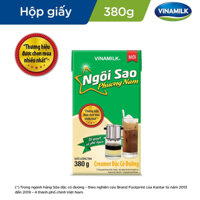 Thùng 24 hộp Creamer sữa đặc Ngôi Sao Phương Nam xanh lá Hộp giấy 380g