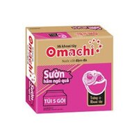 Thùng 24 Hộp Mì Omachi Sườn Hầm Ngũ Quả