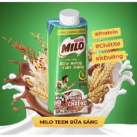 Thùng 24 Hộp MILO Nắp Vặn 210ml Thức Uống Lúa Mạch Nestle