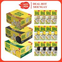 Thùng 24 Hộp Sữa Bắp Non Hạt Sen/Mè Đen LiF 180ml/Hộp Đủ Vị