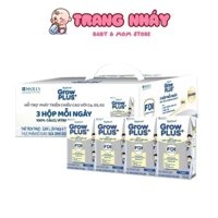 Thùng 24 hộp Sữa Bột Pha Sẵn Nutifood Sweden GrowPLUS+ Cao lớn vượt trội hộp 110 ml